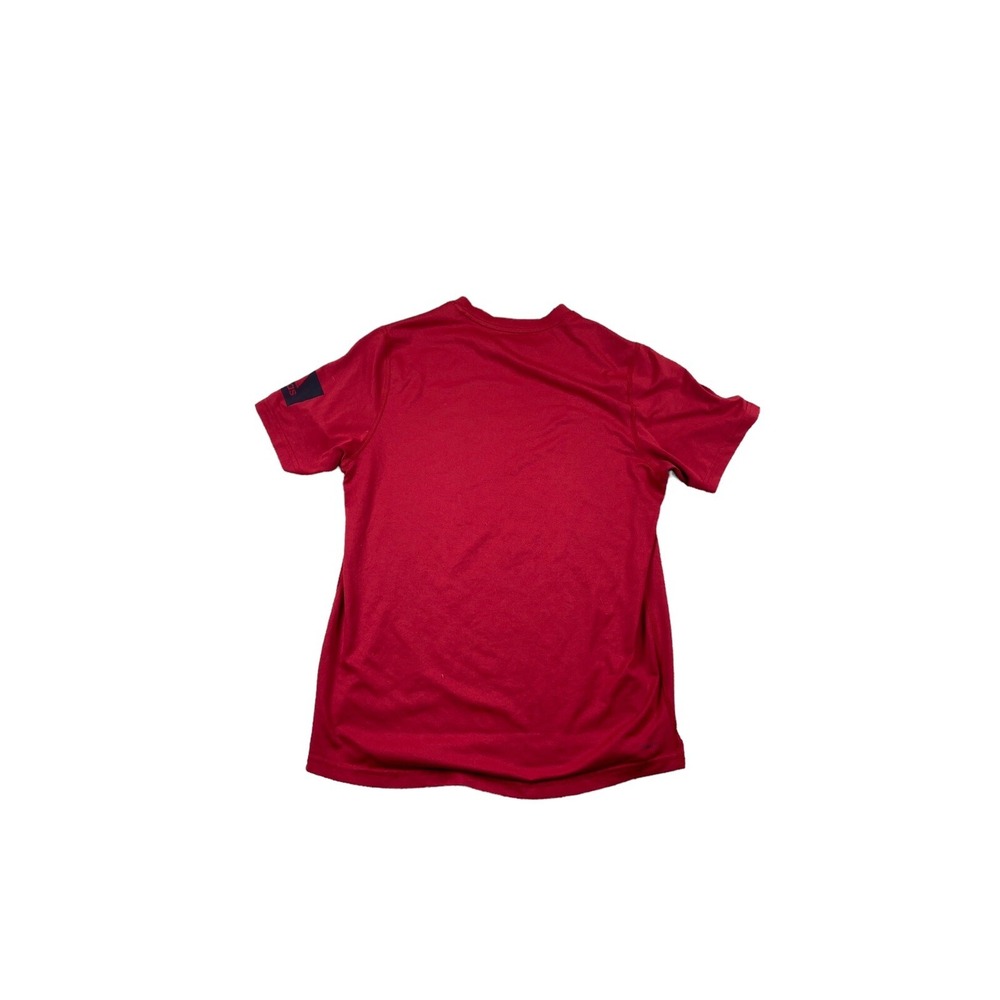 University Of Louisville Cardinals Soccer Adidas Red T Shirt Size M - Picture 2 of 3
